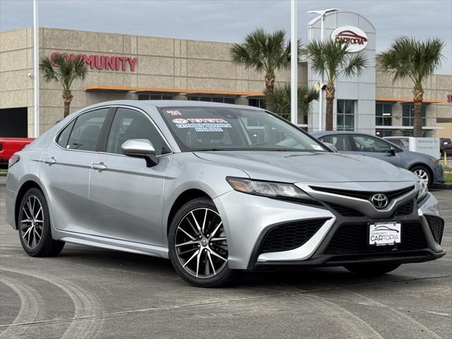 used 2021 Toyota Camry car, priced at $22,488