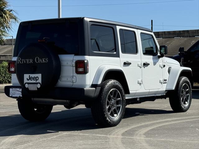 used 2021 Jeep Wrangler Unlimited car, priced at $29,651