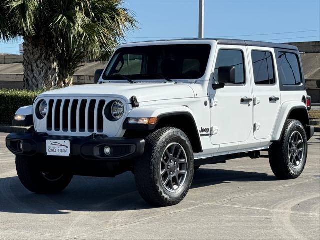 used 2021 Jeep Wrangler Unlimited car, priced at $29,651