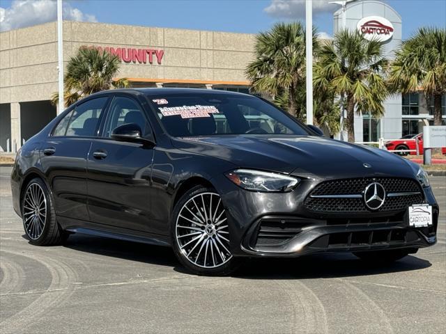 used 2023 Mercedes-Benz C-Class car, priced at $38,969