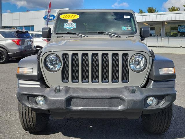 used 2021 Jeep Wrangler Unlimited car, priced at $32,000