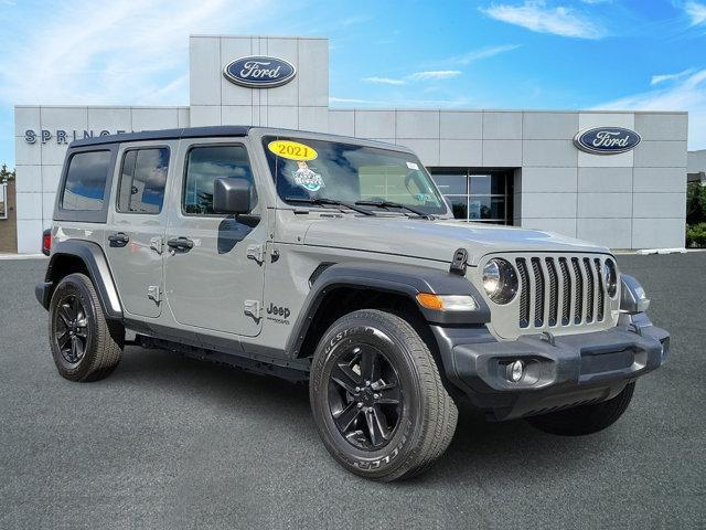 used 2021 Jeep Wrangler Unlimited car, priced at $32,000