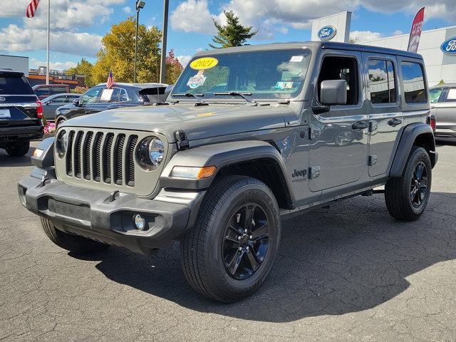 used 2021 Jeep Wrangler Unlimited car, priced at $32,000