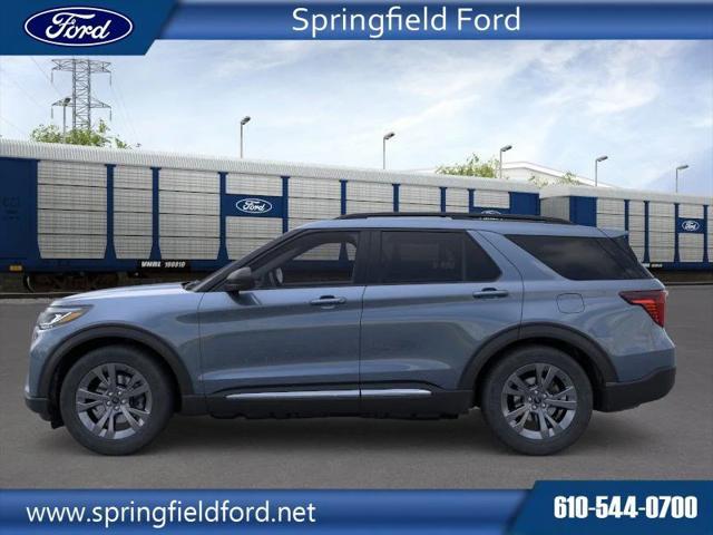new 2025 Ford Explorer car, priced at $46,487