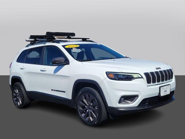 used 2021 Jeep Cherokee car, priced at $27,495