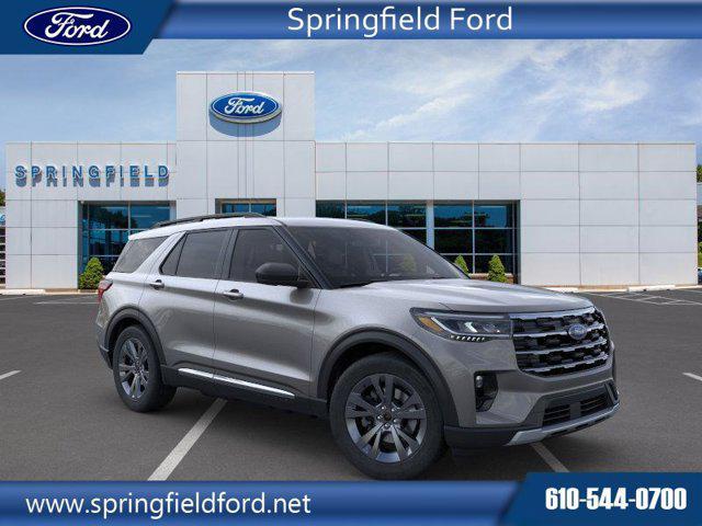 new 2025 Ford Explorer car, priced at $45,555