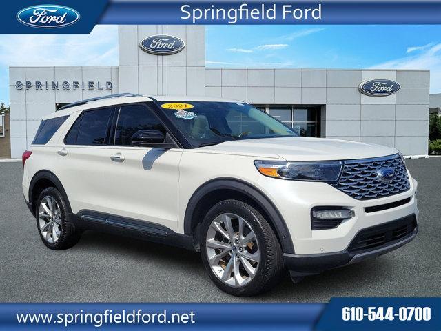 used 2021 Ford Explorer car, priced at $35,100