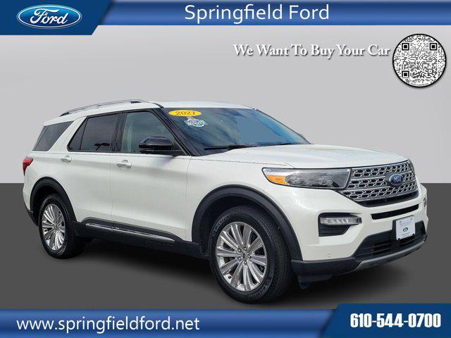 used 2021 Ford Explorer car, priced at $35,595