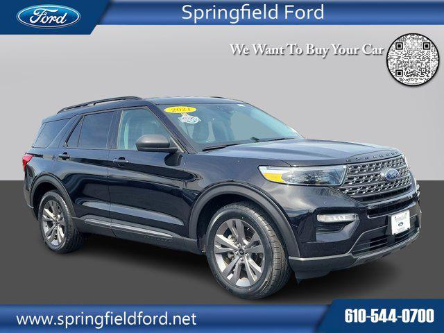 used 2021 Ford Explorer car, priced at $33,395
