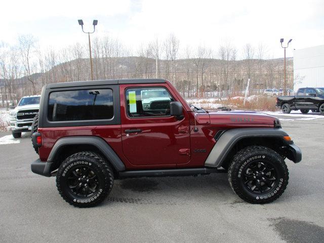 used 2021 Jeep Wrangler car, priced at $27,995