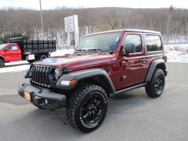 used 2021 Jeep Wrangler car, priced at $27,995