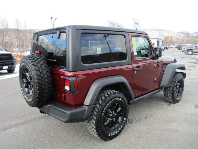 used 2021 Jeep Wrangler car, priced at $27,995