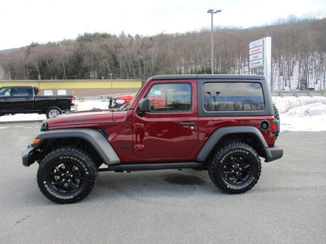 used 2021 Jeep Wrangler car, priced at $27,995