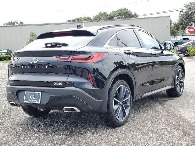 new 2025 INFINITI QX55 car, priced at $51,229