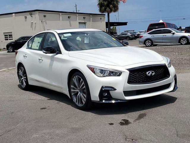 new 2024 INFINITI Q50 car, priced at $49,614