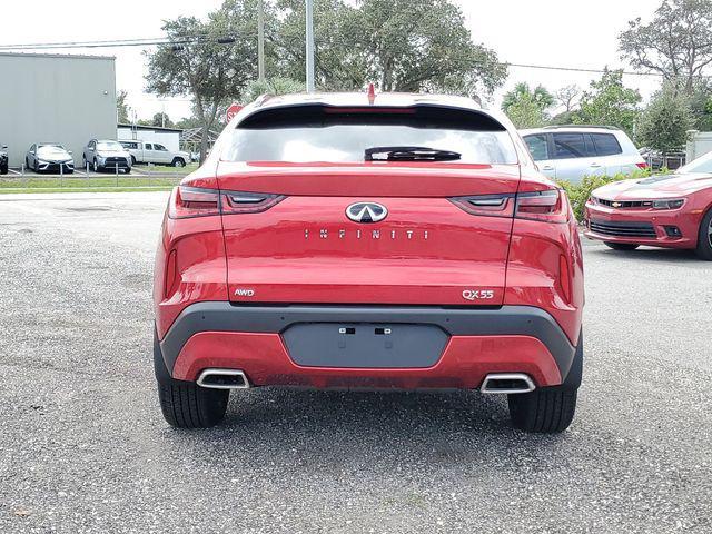 new 2025 INFINITI QX55 car, priced at $56,988