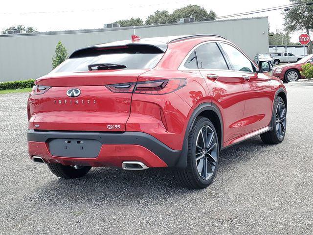 new 2025 INFINITI QX55 car, priced at $56,988