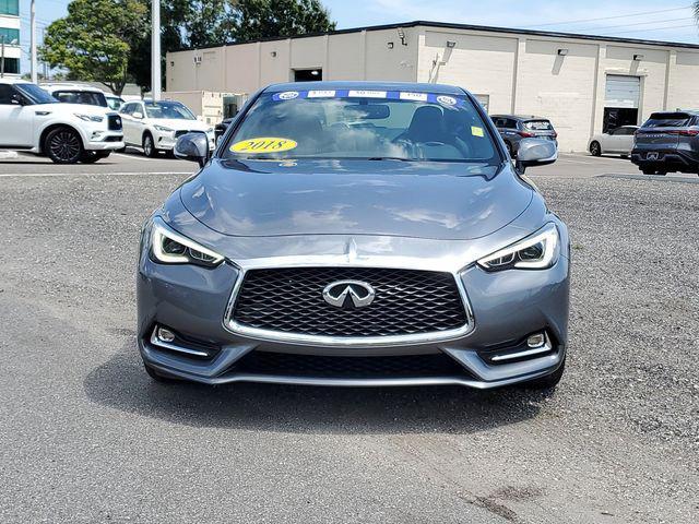 used 2018 INFINITI Q60 car, priced at $27,588