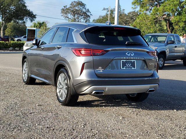 new 2025 INFINITI QX50 car, priced at $49,270