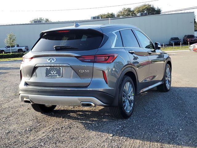 new 2025 INFINITI QX50 car, priced at $49,270