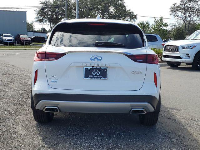 new 2025 INFINITI QX50 car, priced at $49,270