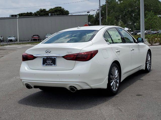 new 2024 INFINITI Q50 car, priced at $42,487