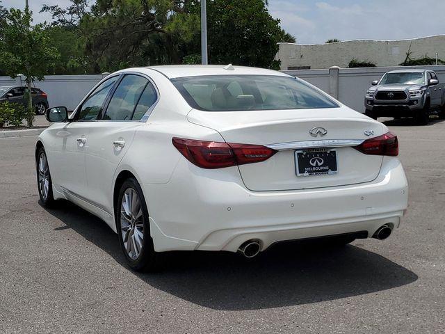 new 2024 INFINITI Q50 car, priced at $42,487