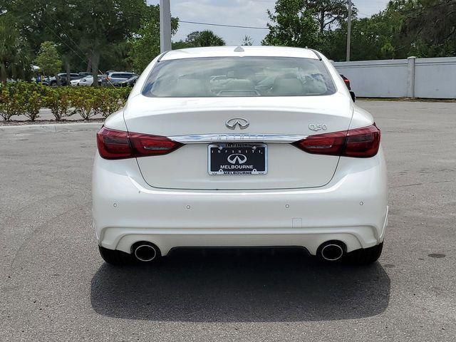 new 2024 INFINITI Q50 car, priced at $42,487