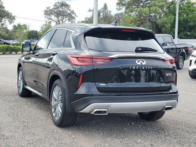 new 2025 INFINITI QX50 car, priced at $49,270