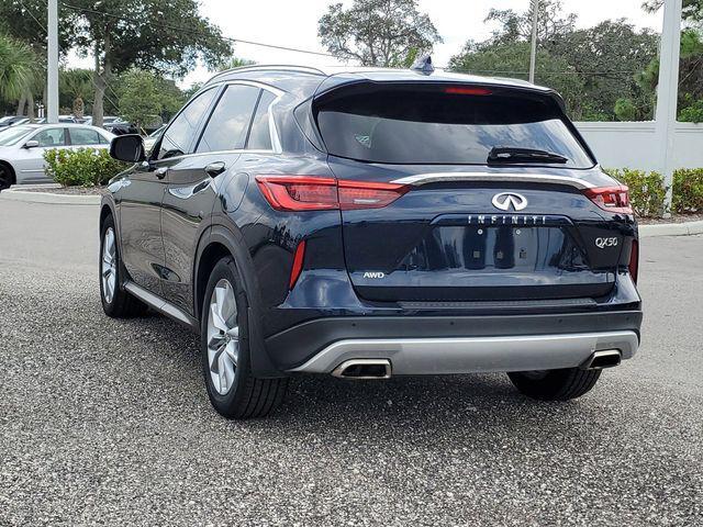 used 2021 INFINITI QX50 car, priced at $30,625