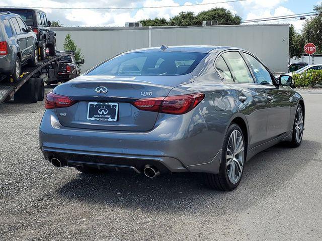 new 2024 INFINITI Q50 car, priced at $51,455