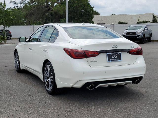 new 2024 INFINITI Q50 car, priced at $49,141