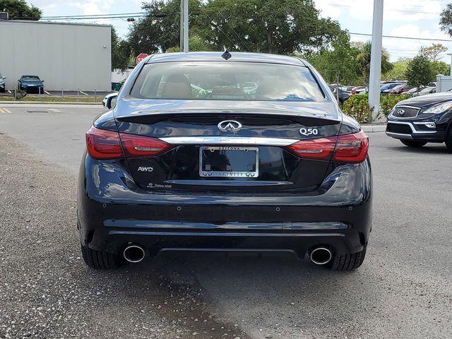 new 2024 INFINITI Q50 car, priced at $45,668