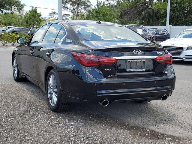 new 2024 INFINITI Q50 car, priced at $45,668