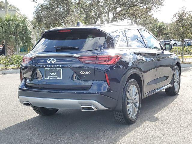 new 2024 INFINITI QX50 car, priced at $42,603