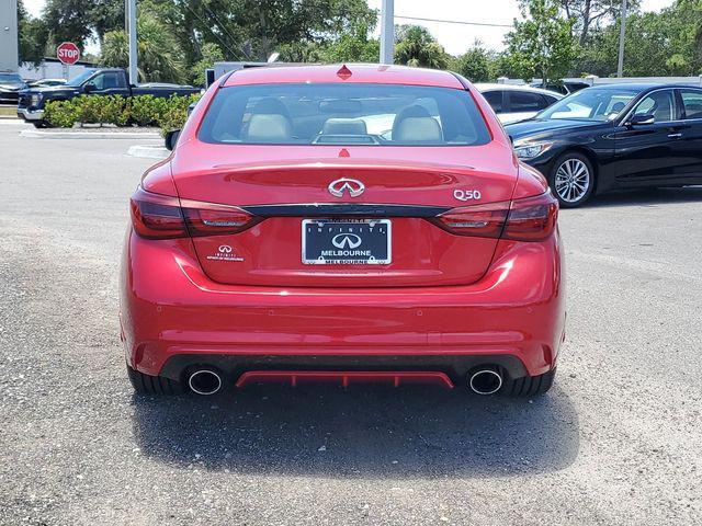 new 2024 INFINITI Q50 car, priced at $49,336