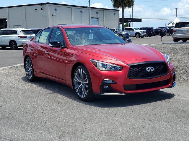 new 2024 INFINITI Q50 car, priced at $49,336