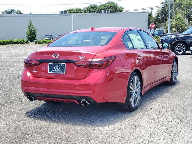 new 2024 INFINITI Q50 car, priced at $49,336