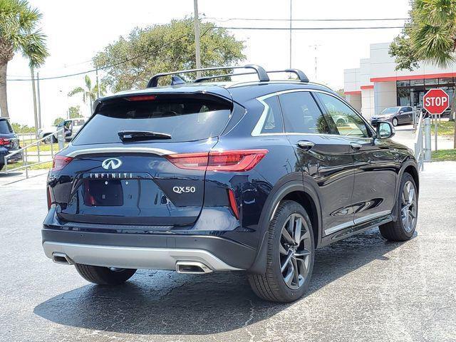 used 2023 INFINITI QX50 car, priced at $41,988