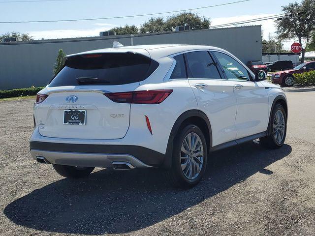 new 2025 INFINITI QX50 car, priced at $44,585