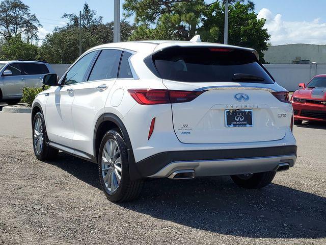 new 2025 INFINITI QX50 car, priced at $44,585