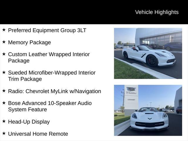 used 2016 Chevrolet Corvette car, priced at $48,000