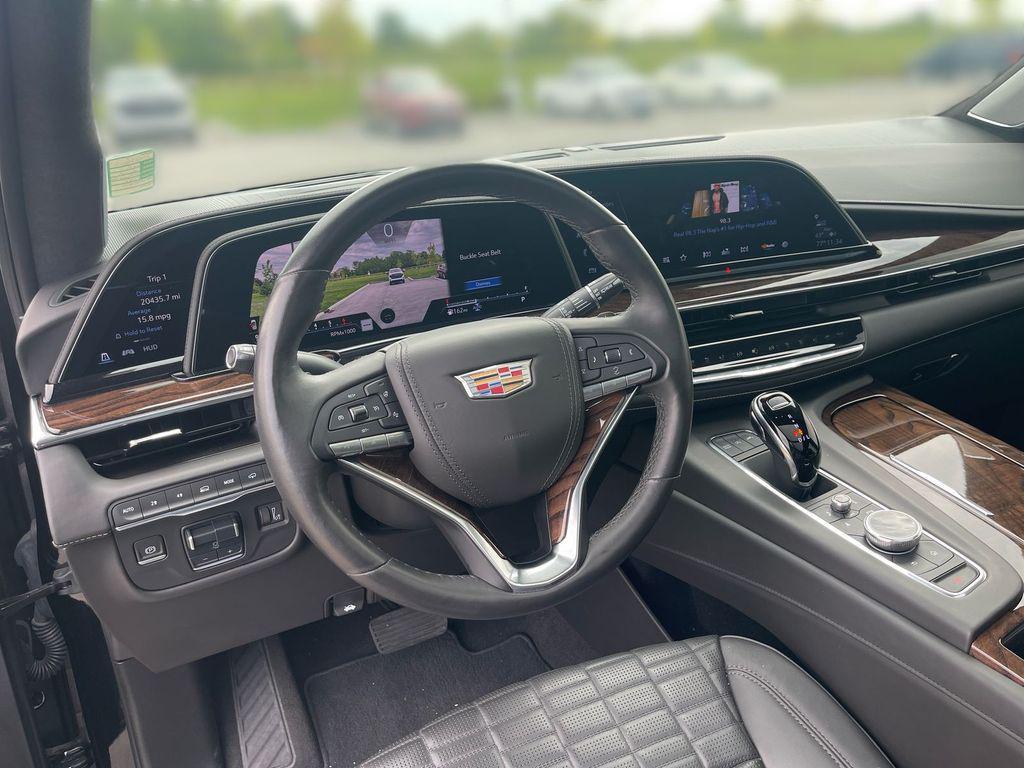used 2023 Cadillac Escalade ESV car, priced at $87,537