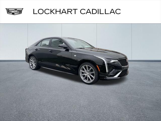 new 2025 Cadillac CT4 car, priced at $50,535