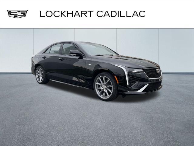 new 2025 Cadillac CT4 car, priced at $50,535