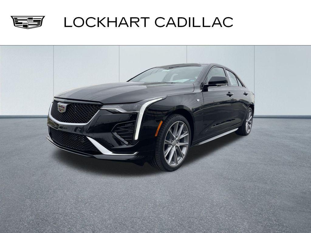 new 2025 Cadillac CT4 car, priced at $50,535