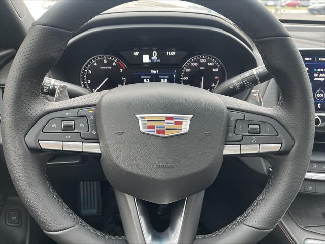 new 2025 Cadillac CT4 car, priced at $50,535