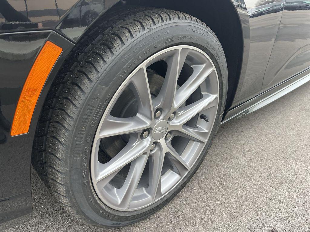 new 2025 Cadillac CT4 car, priced at $50,535