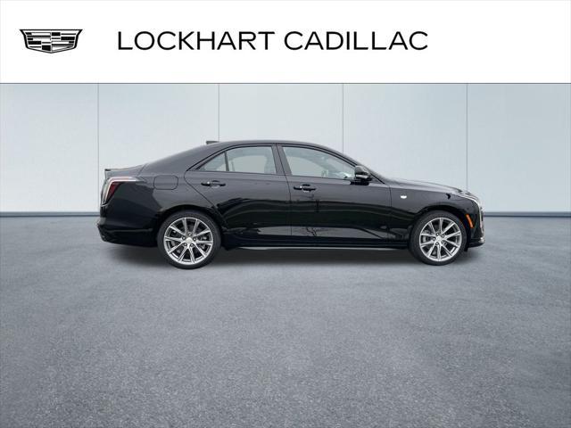 new 2025 Cadillac CT4 car, priced at $50,535