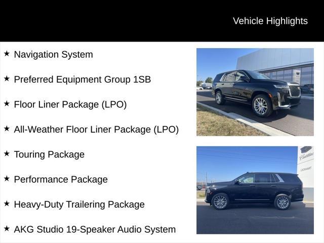 new 2024 Cadillac Escalade car, priced at $112,635